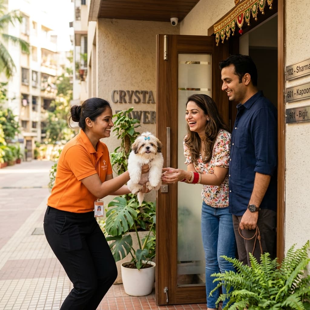 Doorstep Grooming Hand-off